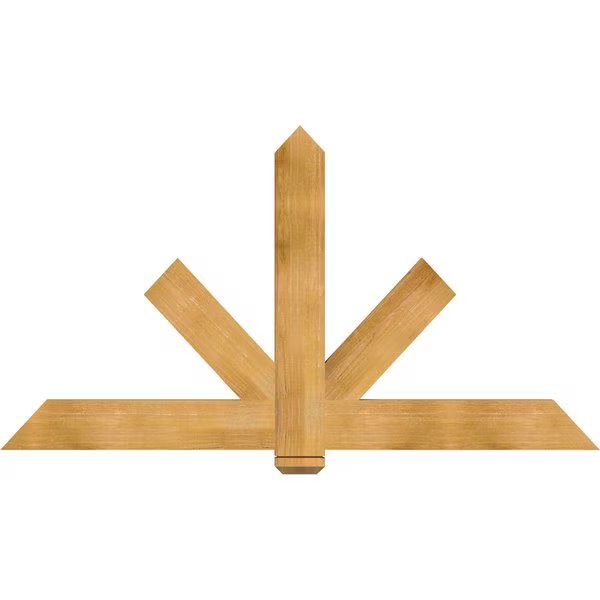 Kennewick Rough Sawn Timber Gable Bracket, Western Red Cedar, 72